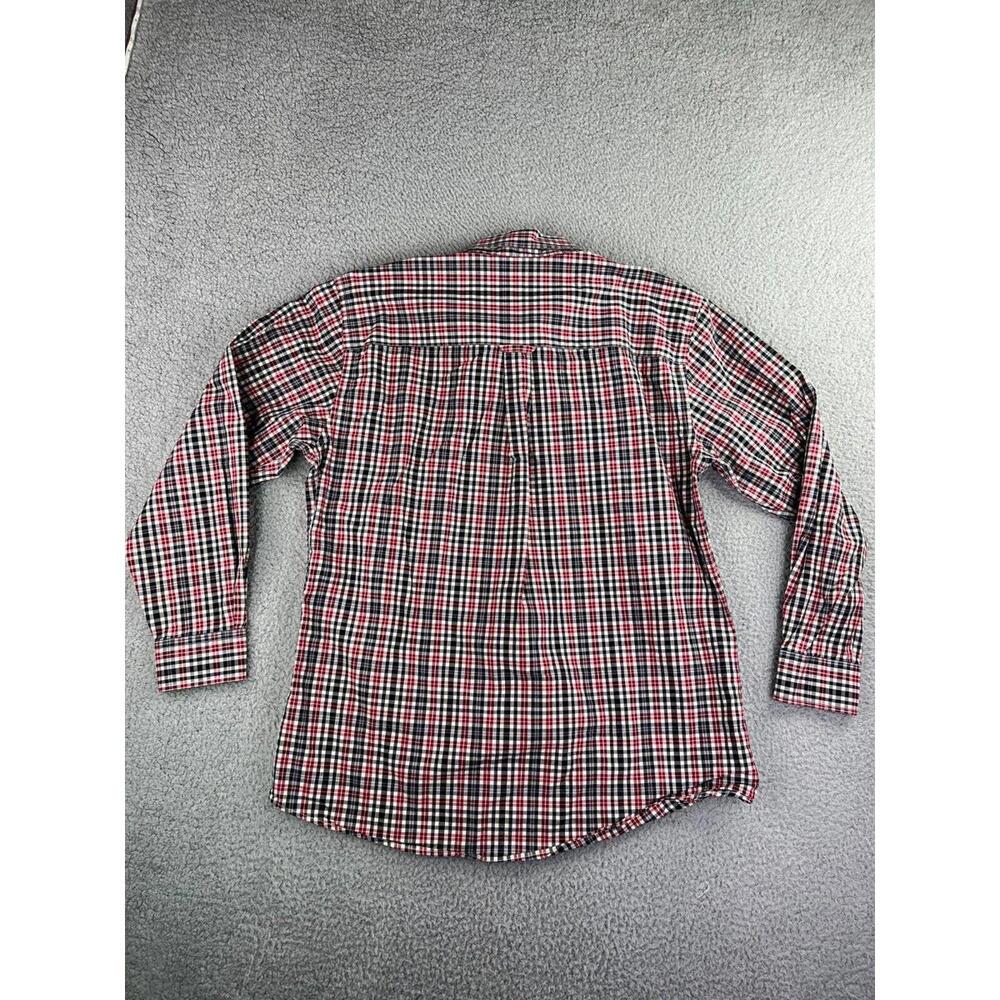 Pendleton Metro Button Down Long Sleeve Shirt Red… - image 6